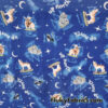 Winter Wildlife Print Cotton Jersey Fabric