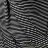 Bikini Fabric Black Stripes and White Mini Stripes Nylon Spandex
