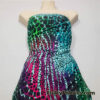 Colorful Abstract Animal Print Underwater Pebbles Nylon Spandex Fabric
