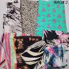Assorted Spandex Fabric Scraps – 1 Pound Bag | Crafts, Bikinis, Doll Clothes – 4-Way Stretch