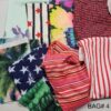 Assorted Spandex Fabric Scraps – 1 Pound Bag | Crafts, Bikinis, Doll Clothes – 4-Way Stretch