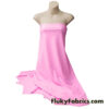 Pink Solid Matte Nylon Spandex Fabric