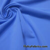 Blueberry Blue Solid Matte Nylon Spandex Fabric