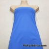 Blueberry Blue Solid Matte Nylon Spandex Fabric