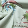 Dino Delight Cotton Rib Fabric – Perfect for Apparel, Pajamas, and More