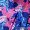 Blue and Pink Cotton Candy Oily Print 4-Way Stretch Nylon Spandex Fabric
