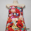 Colorful Flower Mix Print Swimsuit Fabric with 4-Way Stretch for Swimwear and Apparel