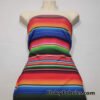 Colorful Mexican Sarape Stripes Print 4 Way Stretch Opaque Swimwear Nylon Spandex Fabric