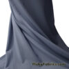 Elegant Stone Gray Nylon Spandex Fabric