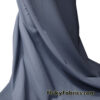 Elegant Stone Gray Nylon Spandex Fabric