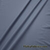 Elegant Stone Gray Nylon Spandex Fabric