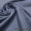 Elegant Stone Gray Nylon Spandex Fabric