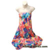 Multicolor Chalk Dust Explosion / Heavenly Mystical Clouds Nylon Spandex Fabric