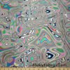 Psychedelic Oily Swirls Abstract Print Nylon Spandex Fabric by the Yard at flukyfabrics.com