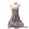 Psychedelic Oily Swirls Abstract Print Nylon Spandex Fabric