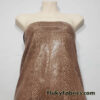 Warm Taupe Snake Scales 2-Way Stretch Fabric