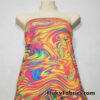 Bright Psychedelic Abstract Print Swimsuit 4-Way Stretch Nylon Spandex Fabric