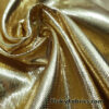Pale Yellow/Gold Japanese Metallic Lame Fabric 40″ Wide Non-Stretch