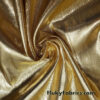 Pale Yellow/Gold Japanese Metallic Lame Fabric 40″ Wide Non-Stretch