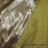 Pale Yellow/Gold Japanese Metallic Lame Fabric 40″ Wide Non-Stretch