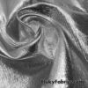 Silver Japanese Metallic Lame Fabric 40″ Wide Non-Stretch