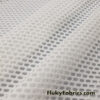 White Sport/Active Mesh 4-Way Stretch Sheer Poly Spandex Fabric