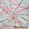 Lava Marble Print Nylon Spandex 4-Way Stretch Power Mesh Fabric