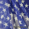 Patriotic Star Print Nylon Spandex 4-Way Stretch Power Mesh Fabric