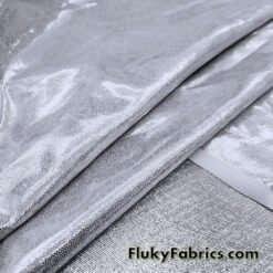 Silver Shiny Mystique 4-Way Stretch Spandex Fabric