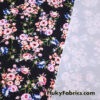 Romantic Flowery Print 4-Way Stretch Nylon Spandex Fabric