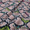 Light Brown Snakeskin Print 4-Way Stretch Nylon Spandex Fabric Swimsuit Fabric