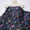 Psychedelic Halloween Mushroom Trip Print 4-Way Stretch Poly Spandex Fabric