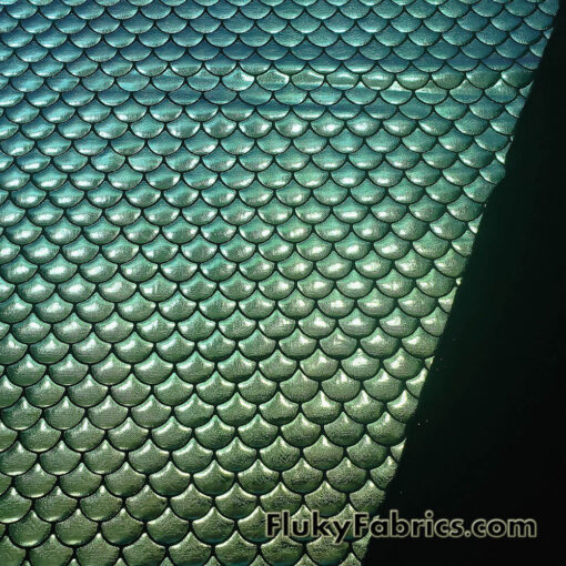 Iridescent Mermaid Scales 4-Way Stretch Fabric