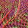 Neon Tie Dye Diamond Fishnet 4-Way Stretch Fabric