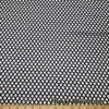Versatile Black Fishnet Fabric with Diamond-Shaped Holes