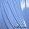 Baby Blue Imitation Latex Fabric – Glossy Liquid Look with 4-Way Stretch