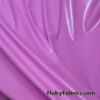 Ultra Pink Color Imitation Latex Fabric – Glossy Liquid Look with 4-Way Stretch