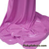 Ultra Pink Color Imitation Latex Fabric – Glossy Liquid Look with 4-Way Stretch