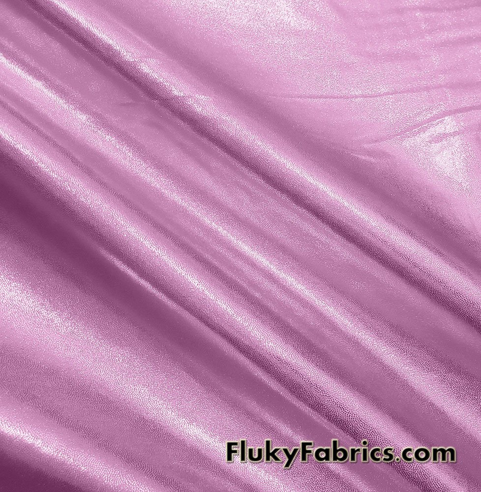 Light Pink Shiny Mystique 4-Way Stretch Spandex Fabric