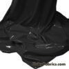 Black Imitation Latex Fabric – Glossy Liquid Look with 4-Way Stretch