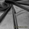 Black Power Mesh Fabric – 4-Way Stretch Sheer Nylon Spandex