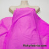 Bright Hot Pink Power Mesh Stretch Sheer Nylon Spandex Fabric