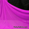 Bright Hot Pink Power Mesh Stretch Sheer Nylon Spandex Fabric