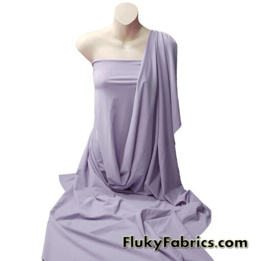 Pale Light Violet 4-Way Stretch Nylon Spandex Fabric