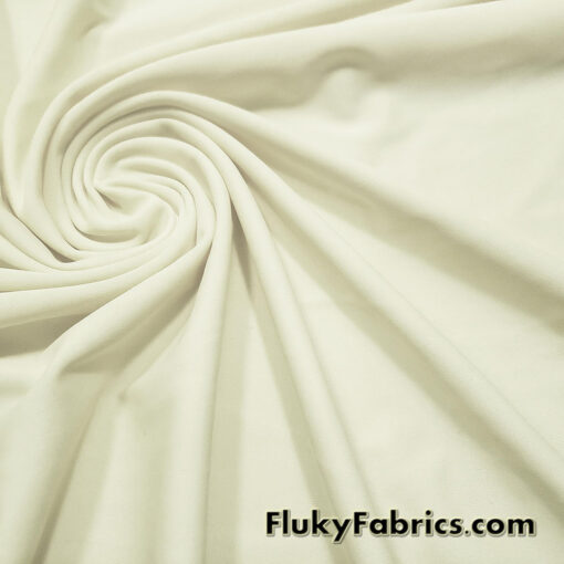 Light Cream 4-Way Stretch Nylon Spandex Fabric