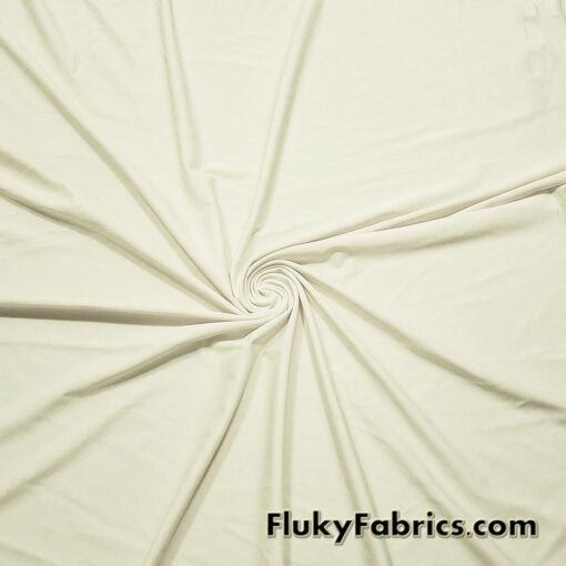 Light Cream 4-Way Stretch Nylon Spandex Fabric
