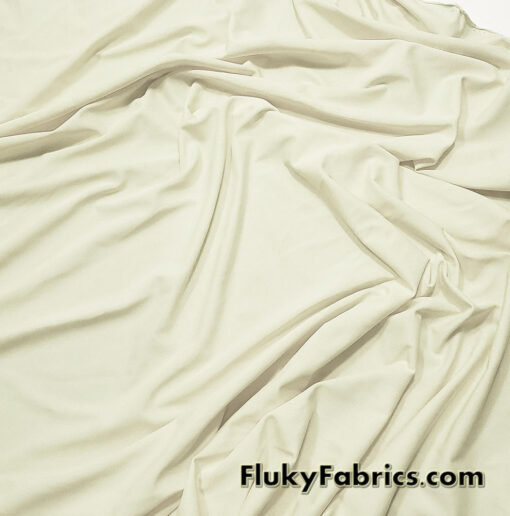 Light Cream 4-Way Stretch Nylon Spandex Fabric