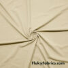 Tortilla Color 4-Way Stretch Nylon Spandex Fabric by the Yard at flukyfabrics.com