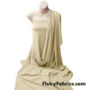 Tortilla Color 4-Way Stretch Nylon Spandex Fabric