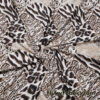 Wild Cat Patchwork: 4-Way Stretch Brown Animal Print Nylon Spandex Fabric
